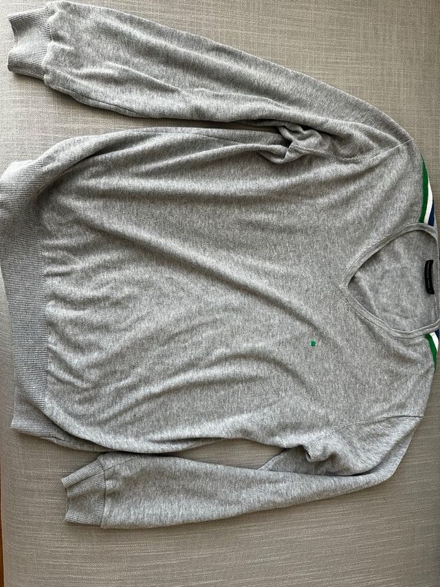 Camisola cinza Purificacion Garcia tamanho L