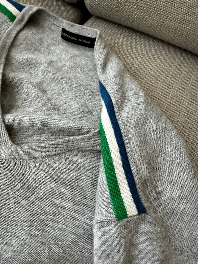 Camisola cinza Purificacion Garcia tamanho L