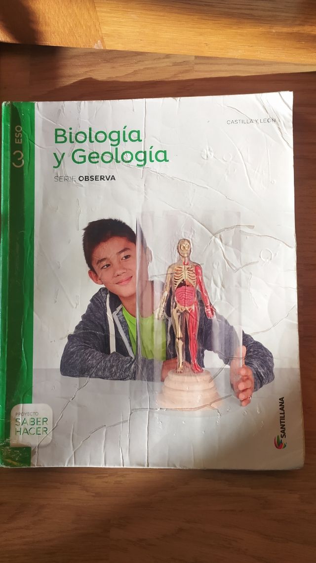 LIBRO 3 ESO BIOLOGÍA Y GEOLOGÍA SANTILLANA