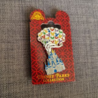 Disney Pins - Castillo Magic Kingdom con globos