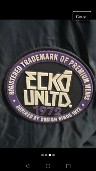 Cazadora negra Ecko Unltd