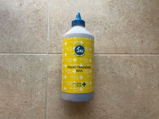 Polvo trazador azul