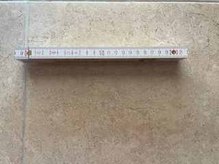 Metro plegable de madera de 2 m