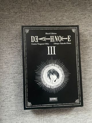 DEATH NOTE BLACK EDITION I, II, III y IV
