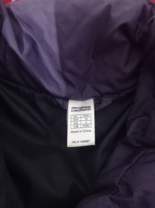 Chaquetón de pluma