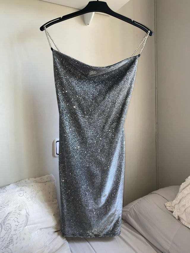 Vestido brillante de fiesta
