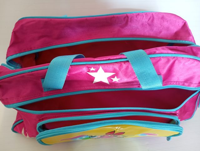 Bolso de las supernenas y regalo