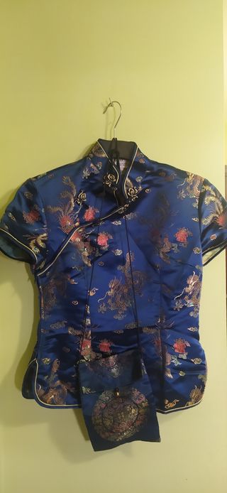 Camisa y bolso kimono