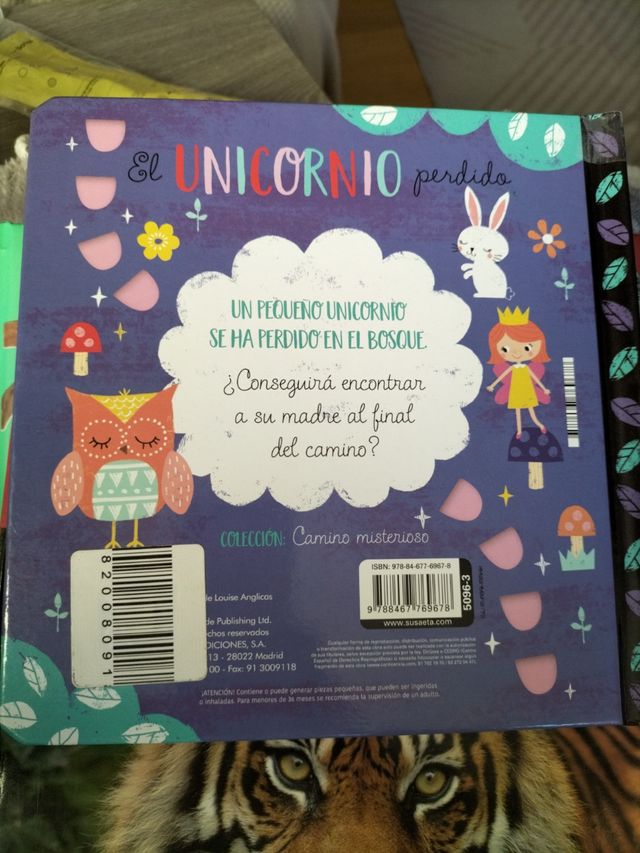 Libro el unicornio perdido