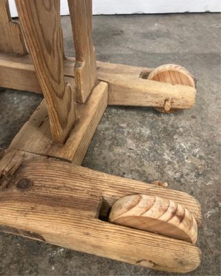 antiguo tacatá madera lavado