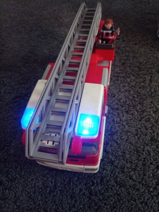 Coche bomberos antiguo Playmobil
