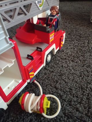 Coche bomberos antiguo Playmobil