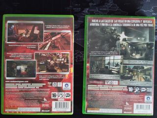 Lote rainbow six Vegas xbox 360