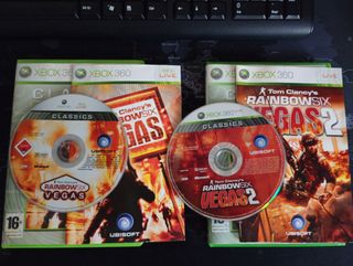 Lote rainbow six Vegas xbox 360
