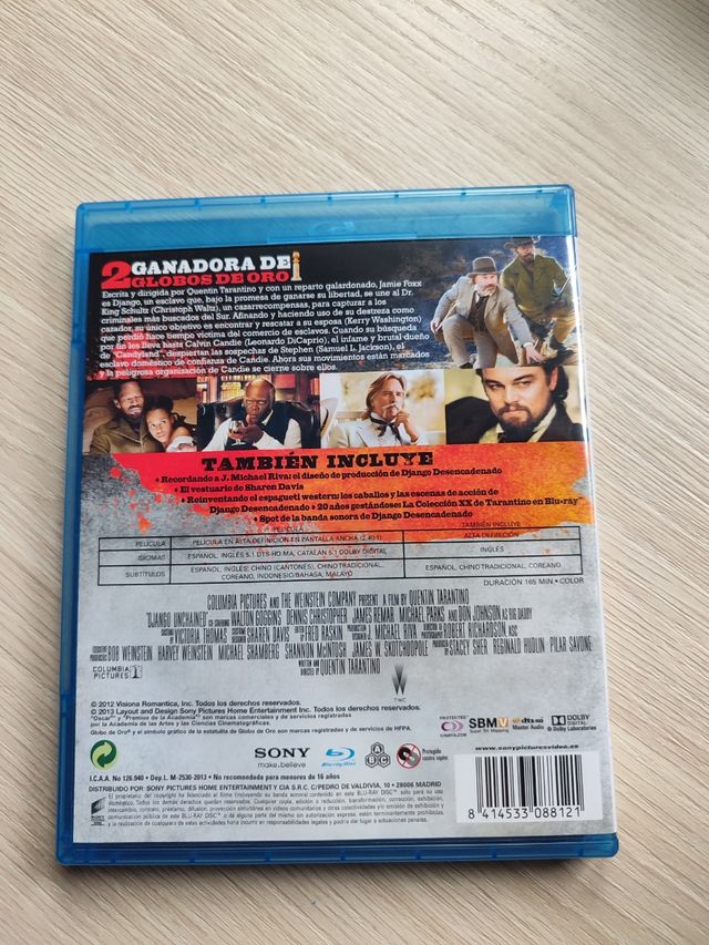 Django Desencadenado (Blu-ray)