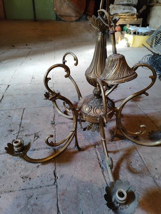 Lámpara techo antigua