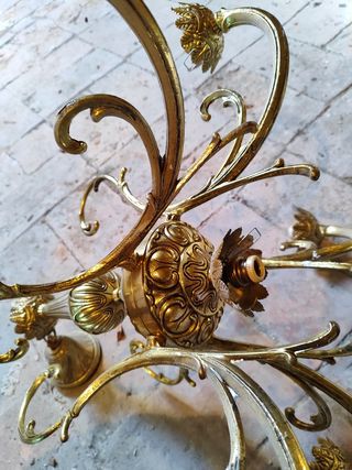 Lámpara techo antigua