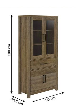 SUPER PRECIO VITRINA Y MUEBLE BAJO TV