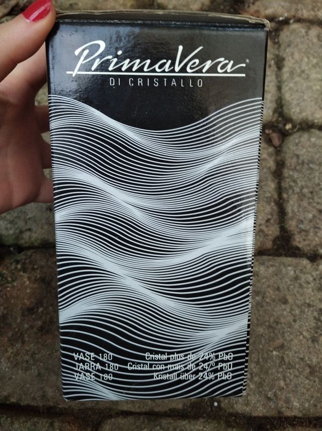 Vaso di cristallo 24% pb0