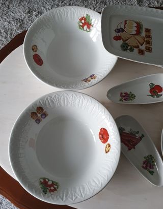 Vajilla Pontesa vintage