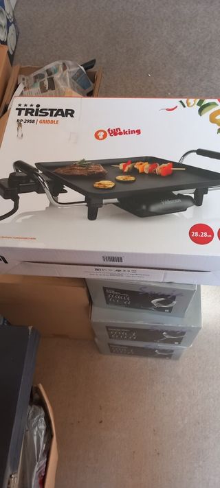 Plancha de cocina eléctrica