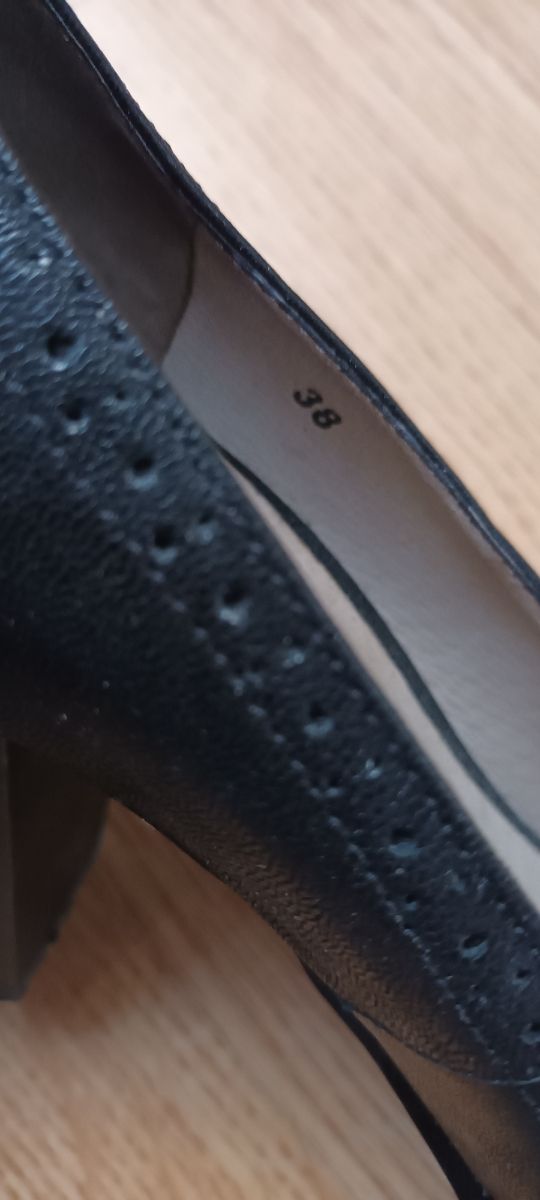 Zapatos tacón negros Coral Blue