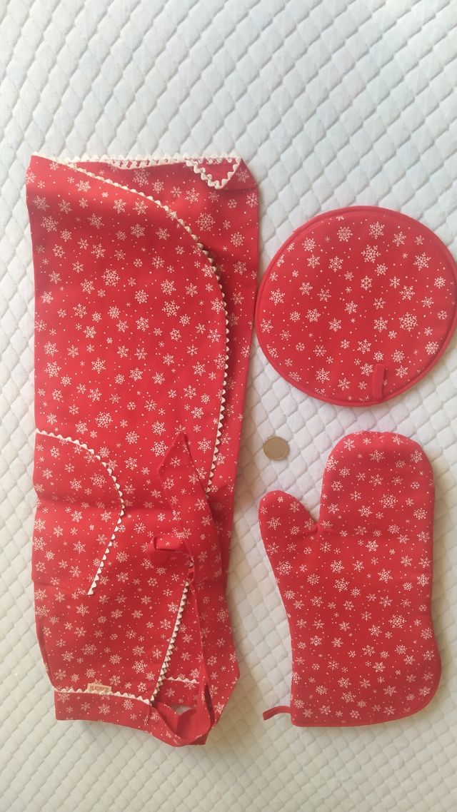 Set cucina Natale Capodanno