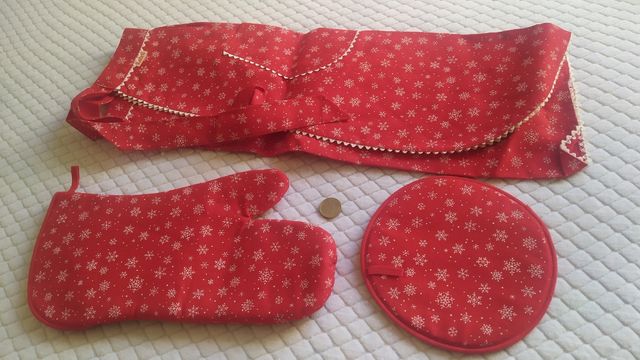 Set cucina Natale Capodanno