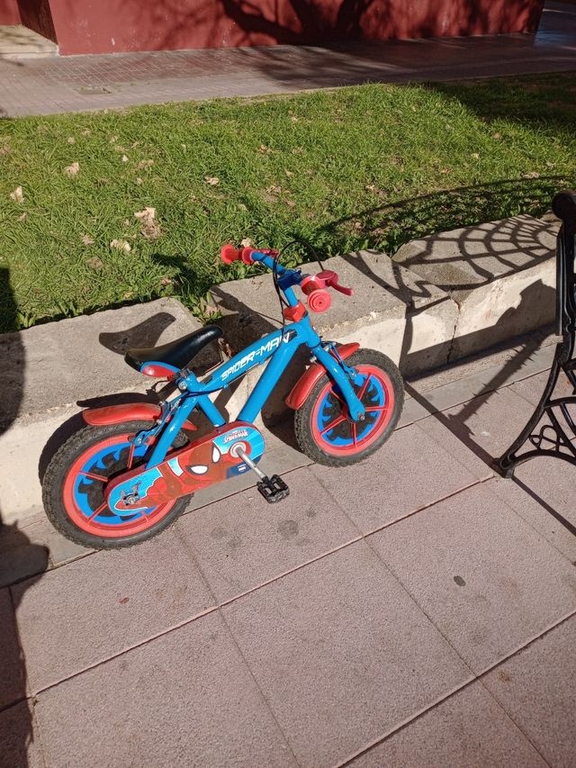 Bicicleta espiderman