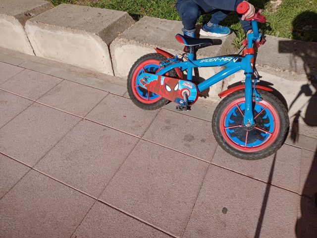 Bicicleta espiderman