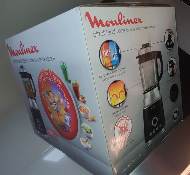 BATIDORA DE VASO Moulinex Ultrablend Cook LM962B10