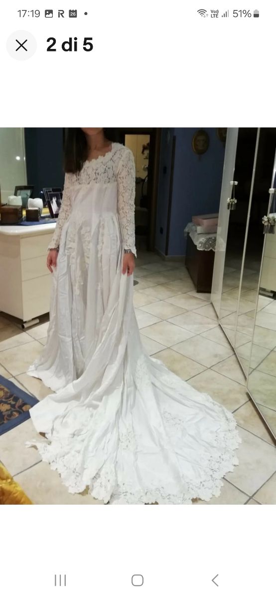 Abito da sposa vintage