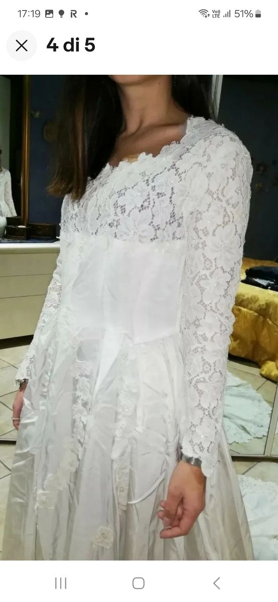 Abito da sposa vintage