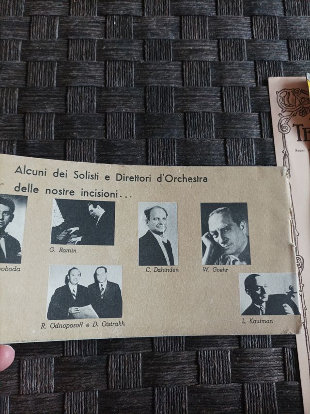 Lote música antigua