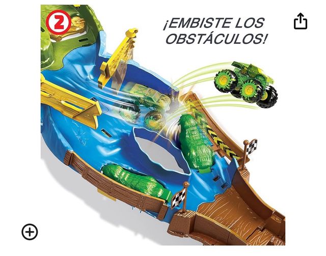 Pista Hot Wheels torneo de los titanes
