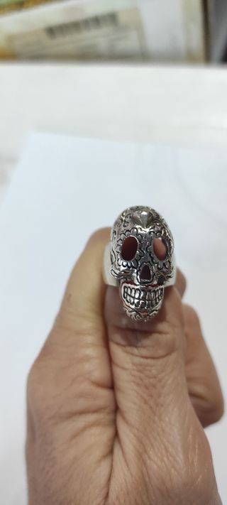 Anillo de plata