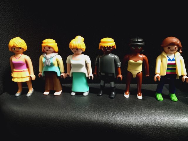 Lote 6 muñecos Playmobil