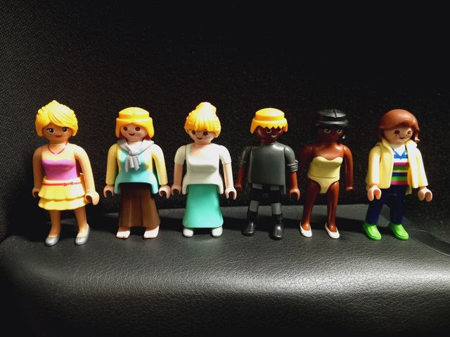 Lote 6 muñecos Playmobil