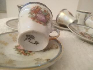 Réplica vajilla antigua rusa en pequeño