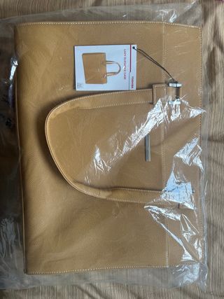 Bolso Maletin camel NUEVO