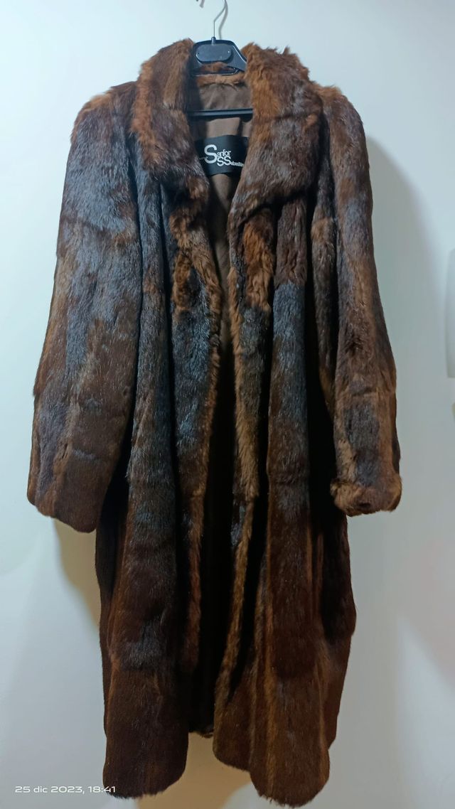 Abrigo Piel Conejo