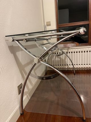 Escritorio de Cristal