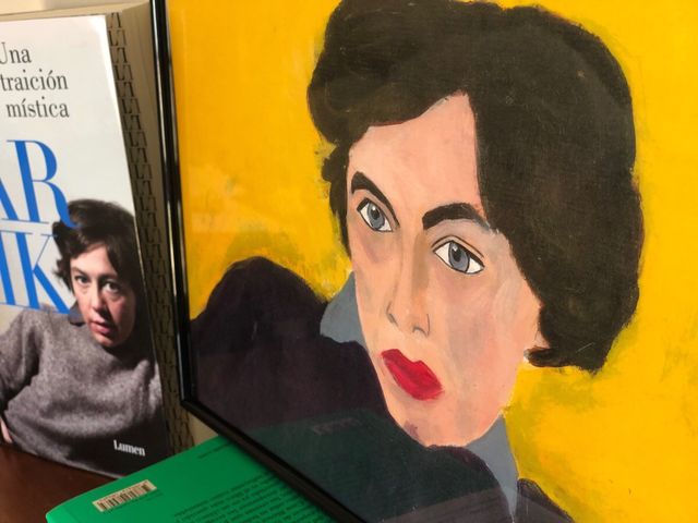 Alejandra Pizarnik escritoras Retrato cuadro poeta