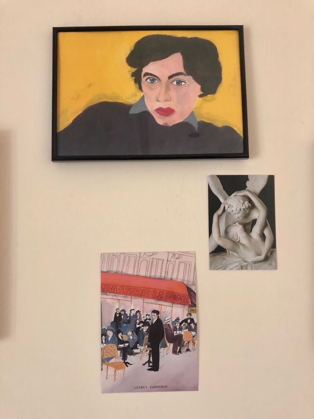 Alejandra Pizarnik escritoras Retrato cuadro poeta