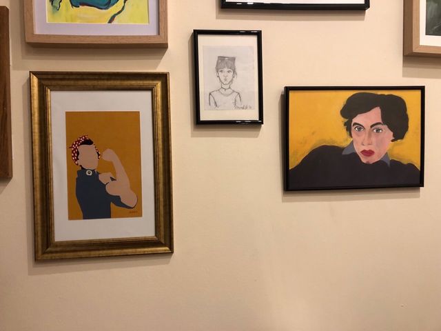 Alejandra Pizarnik escritoras Retrato cuadro poeta