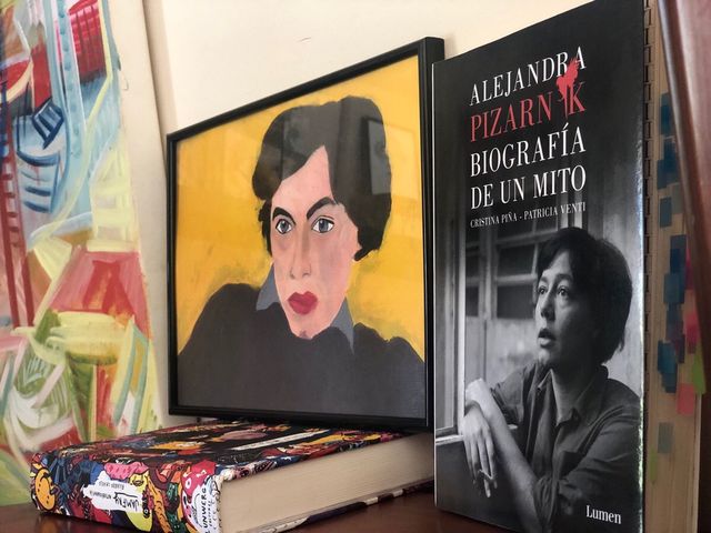 Alejandra Pizarnik escritoras Retrato cuadro poeta