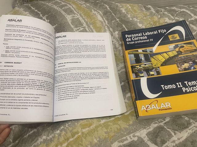 temario correos oficial