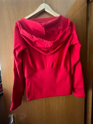 Sudadera Adidas Original mujer roja