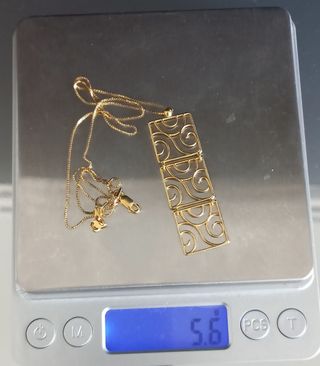 Cadena con colgante 