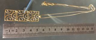 Cadena con colgante 